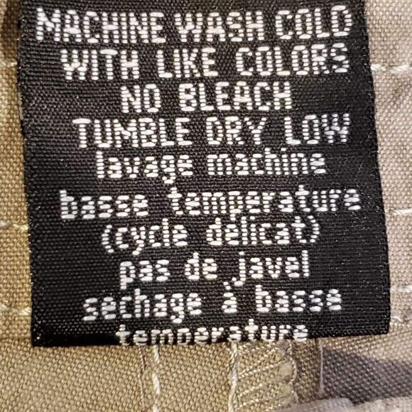 Kuhl Shorts Womens Size 8 Tan Beige Pockets Logo Hiking Canvas 32 - Picture 12 of 13